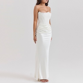 Persephone Strapless Corset Gown