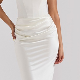 Persephone Strapless Corset Gown