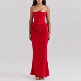 Persephone Strapless Corset Gown