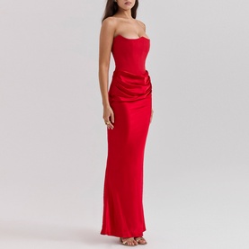 Persephone Strapless Corset Gown