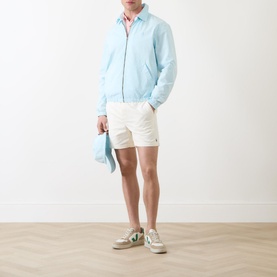 Polo Player Logo Drawstring Corduroy Shorts