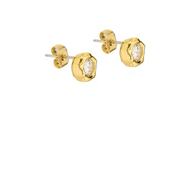 Asterales Molten Stud Earrings