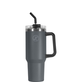 Double Wall Vacuum Mug with Side Handle 40oz