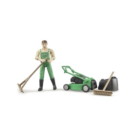 Gardener with Equipment Playset