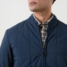 Elmstone Quilted Bomber Jacket