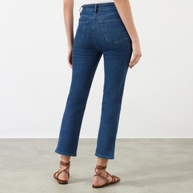 The Pencil Straight Cropped Jeans