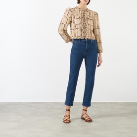 The Pencil Straight Cropped Jeans