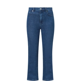 The Pencil Straight Cropped Jeans