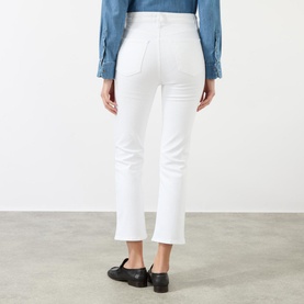 The Pencil Straight Cropped Jeans