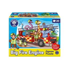 Big Fire Engine Jigsaw Puzzle