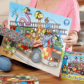 Big Fire Engine Jigsaw Puzzle