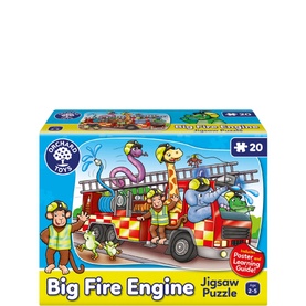 Big Fire Engine Jigsaw Puzzle