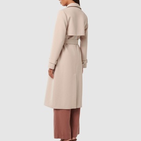 Leanne Crepe Trench Coat