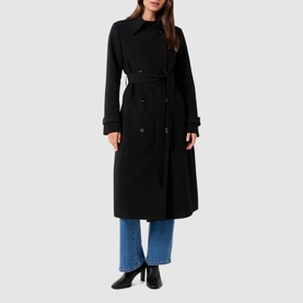Leanne Double-Breasted Trench Coat