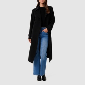 Leanne Double-Breasted Trench Coat