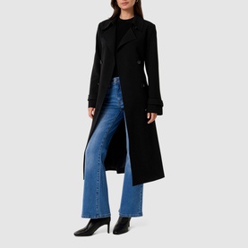 Leanne Double-Breasted Trench Coat