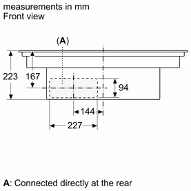 N50 Induction Hob 80cm Aspirating