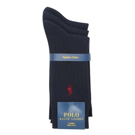 Three-Pack Egyptian Cotton Socks