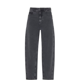 Stretch Barrel Leg Jeans