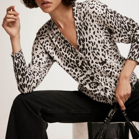 Leopard Print Cardigan