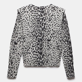 Leopard Print Cardigan