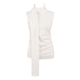 Clementine Draped Tank Top