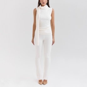 Clementine Draped Tank Top
