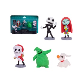 Disney Tim Burton's The Nightmare Before Christmas Collectible Figure Set