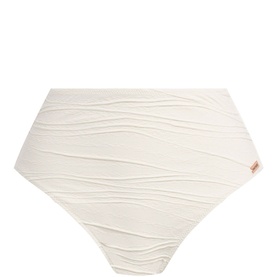 Beach Waves High-Waist Bikini Bottoms
