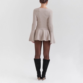 Fern Flounce Mini Skirt