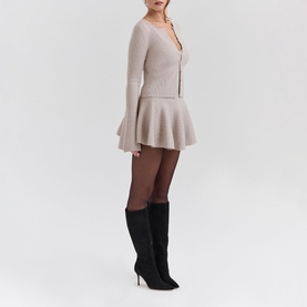 Fern Flounce Mini Skirt