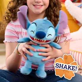 Disney Crack Me Up Stitch Plush Toy 28cm