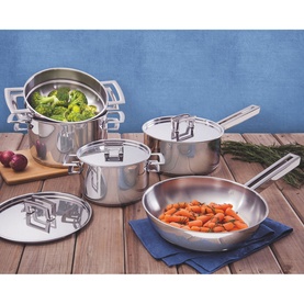 Stainless Steel Five-Piece Cookware Set
