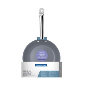 Ceramic-Coated Stainless Steel Frying Pan 30cm