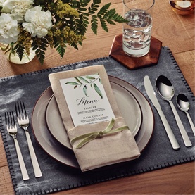 24-Piece Stainless Steel Cutlery Set