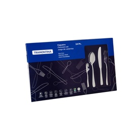 24-Piece Stainless Steel Cutlery Set