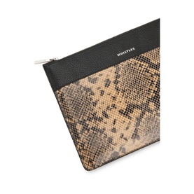 Una Snake Panel Pouch