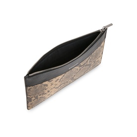 Una Snake Panel Pouch