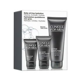 Daily Hydration Men's Skincare Set for Oily Skin