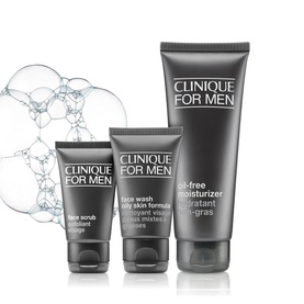 Daily Hydration Men's Skincare Set for Oily Skin