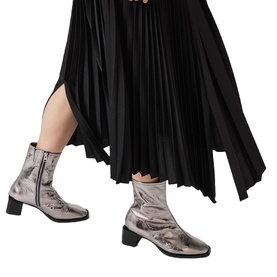 Avril Metallic Boots