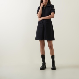 Felt Logo Polo Dress