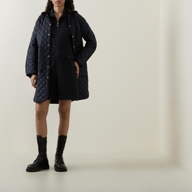 Felt Logo Polo Dress