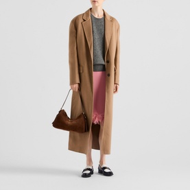 Aim&eacute;e Medium Suede Shoulder Bag