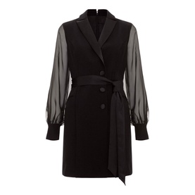 Saeda Tuxedo Mini Dress