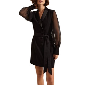 Saeda Tuxedo Mini Dress