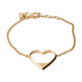 Metal Heart Logo Bracelet