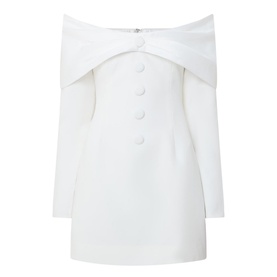 The Ultimate Muse Bow Mini Dress