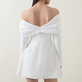 The Ultimate Muse Bow Mini Dress