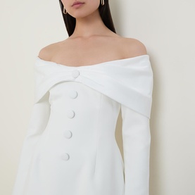 The Ultimate Muse Bow Mini Dress